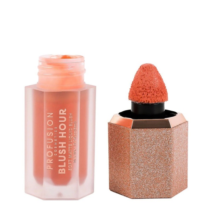 Profusion Cosmetics, Blush Hour, Glow & Illuminating, Liquid Blush, Mai Tai, 6 ml - Teknashop Ltd