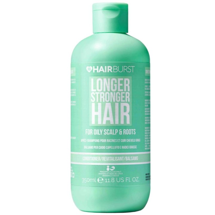 Hairburst, Longer Stonger, Hair Conditioner, Cleansing & Anti-Dandruff, 350 ml - Teknashop Ltd