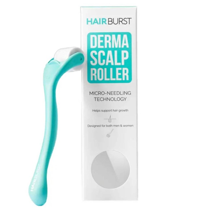 Hairburst, Micro-Needling, Metal Scalp Massager, Light Blue - Teknashop Ltd