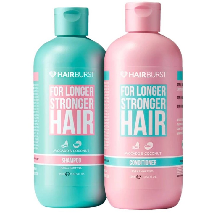 Set Hairburst: Longer Stonger, Hair Shampoo, Strengthening & Hair Growth, 350 ml + Longer Stonger, Hair Conditioner, Strengtheni