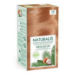 Neva, Naturalis, Permanent Hair Dye, 7.32 Honey Blonde, 150 ml - Teknashop Ltd