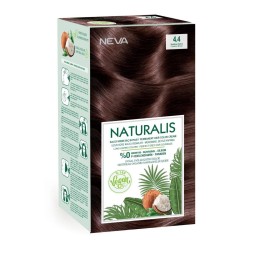 Neva, Naturalis, Permanent Hair Dye, 4.4 Chestnut Brown, 150 ml - Teknashop Ltd