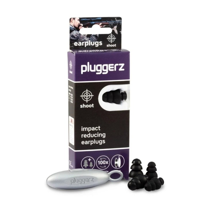 Pluggerz, Shot, Earplugs, 4 pcs - Teknashop Ltd