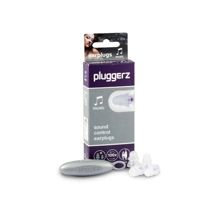 Pluggerz, Music, Earplugs, 4 pcs - Teknashop Ltd