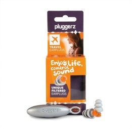 Pluggerz, Travel, Earplugs, 2 pcs - Teknashop Ltd
