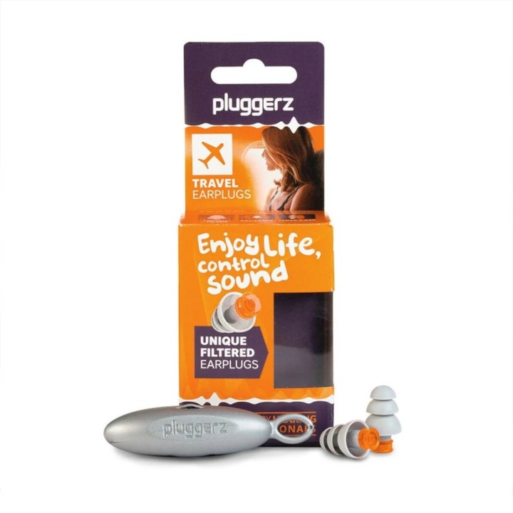 Pluggerz, Travel, Earplugs, 2 pcs - Teknashop Ltd
