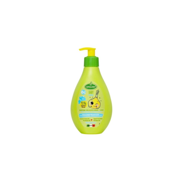Cipollino, Baby Care, Cleansing & Hydrating, Liquid Soap, For Face & Hands, 250 ml - Teknashop Ltd