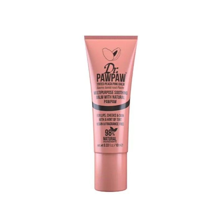 Dr. PawPaw, Multipurpose, Lip & Cheek Balm 2-In-1, Pink Peach, 10 ml - Teknashop Ltd