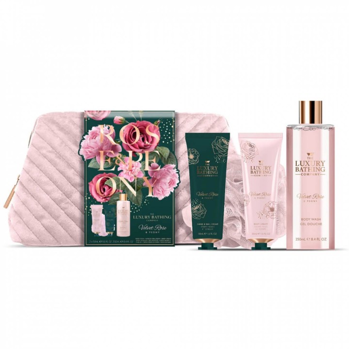 Set The Luxury Bathing Company: Velvet Rose & Peony, Cleansing & Refreshing, Shower Gel, For All Skin Types, 250 ml + Velvet Ros