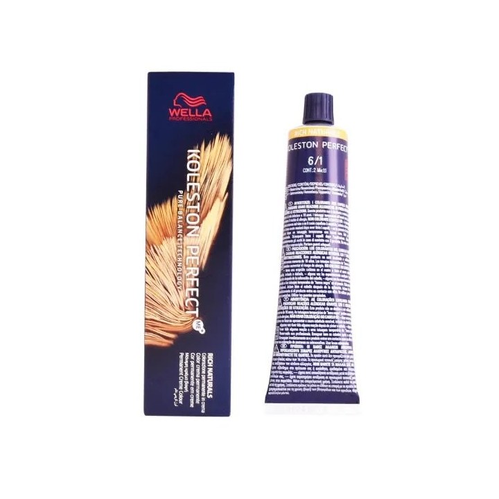 Wella Koleston Perfect Me+ 6/1 Rich Naturals 60ml - unisex - Teknashop Ltd