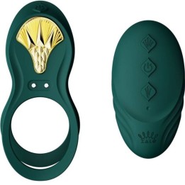 ZALO - BAYEK VIBRATING COUPLES RING GREEN - D-234649 - Teknashop Ltd