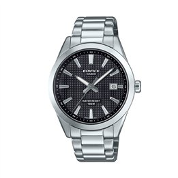 CASIO EDIFICE Mod. CLASSIC DATE - BLACK - WW.EFV-160D-1AVEF - Teknashop Ltd