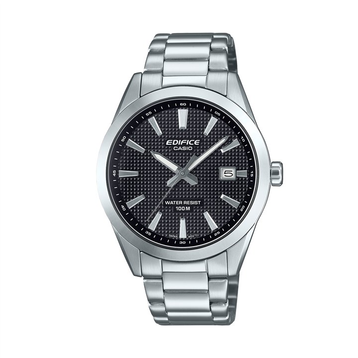 CASIO EDIFICE Mod. CLASSIC DATE - BLACK - WW.EFV-160D-1AVEF - Teknashop Ltd
