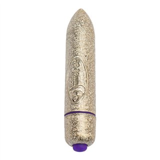 ROCKS-OFF - RO-80 MM GOLD VIBRATING BULLET 7 V - D-195990 - Teknashop Ltd