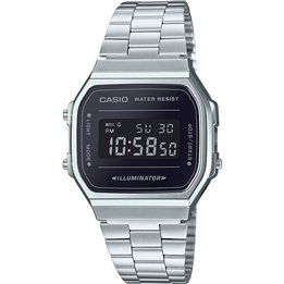 CASIO VINTAGE Mod. ICONIC - BLACK - WW.A168WEM-1EF - Teknashop Ltd