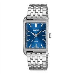 CASIO COLLECTION Mod. TANK - BLUE - WW.MTP-B215D-2AVER - Teknashop Ltd