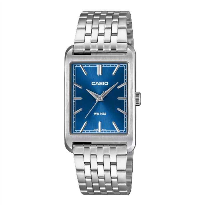 CASIO COLLECTION Mod. TANK - BLUE - WW.MTP-B215D-2AVER - Teknashop Ltd