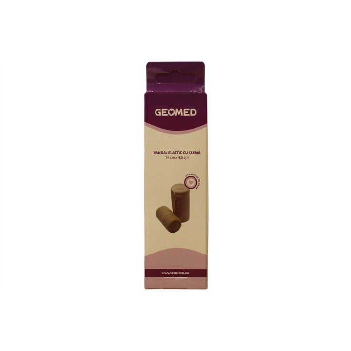 Geomed, Geomed, Elastic Bandages, With Clips, 15 cm x 4.5 m - Teknashop Ltd