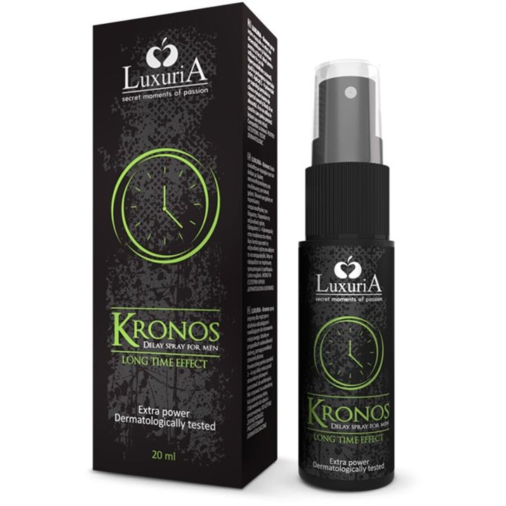 INTIMATELINE LUXURIA - KRONOS RETARDANT SPRAY DESENSITIZING EFFECT 20 ML - D-224144 - Teknashop Ltd