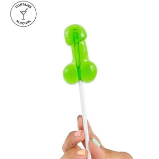 SECRETPLAY - COCK LOLLIPOP WITH ALCOHOL CAIPIRINHA - D-241224 - Teknashop Ltd