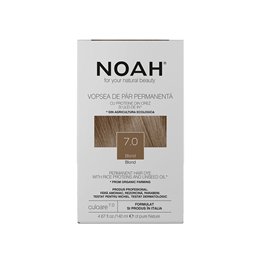Noah, Permanent Hair Colour, Permanent Hair Dye, 7.0 Blond, 140 ml - Teknashop Ltd