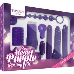 TOYJOY - JUST FOR YOU MEGA PURPLE SEX TOY KIT - D-222123 - Teknashop Ltd