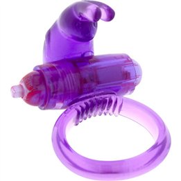 SEVEN CREATIONS - LILAC SILICONE VIBRATOR RING - D-221964 - Teknashop Ltd
