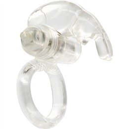 SEVEN CREATIONS - TRANSPARENT SILICONE VIBRATOR RING - D-221970 - Teknashop Ltd