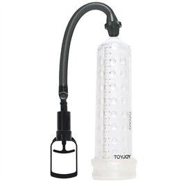 TOYJOY - POWERFUL MASSAGE PUMP WITH TRANSPARENT SLEEVE - D-243811 - Teknashop Ltd