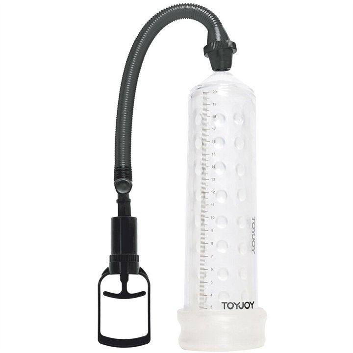 TOYJOY - POWERFUL MASSAGE PUMP WITH TRANSPARENT SLEEVE - D-243811 - Teknashop Ltd