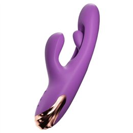 SHE.E.O - RABBIT G-SPOT VIBRATOR WITH DIGITAL MOVEMENT PURPLE - D-246246 - Teknashop Ltd