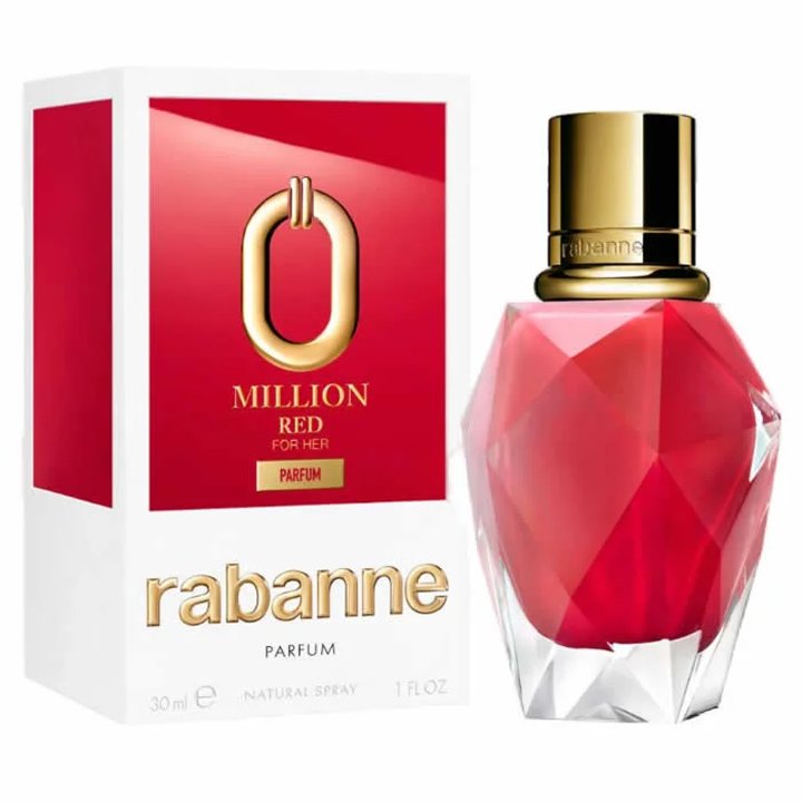 Rabanne Million Red For Her Parfum Spray 30ml - unisex - Teknashop Ltd