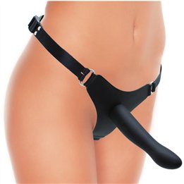 Strap-on with Dildo Silicone 16cm - R9102 - Teknashop Ltd