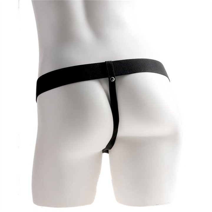 Strap-On with Hollow Dildo with Vibration 7 - PD-3391-21 - Teknashop Ltd