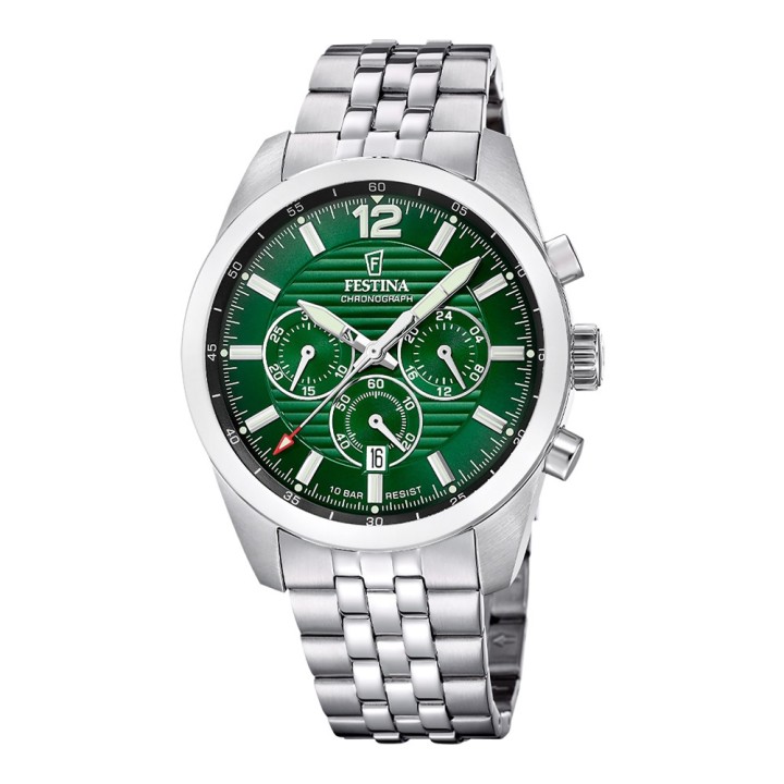 Festina Timeless F20742/5 Men's Watch Chronograph - F20742/5 - Teknashop Ltd