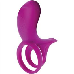 XOCOON - COUPLES STIMULATOR RING FUCHSIA - D-234620 - Teknashop Ltd