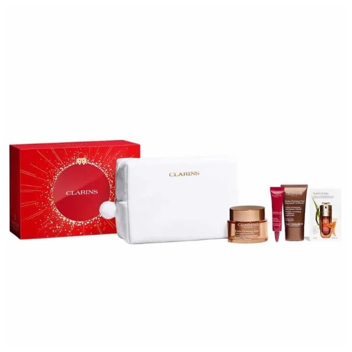 Clarins Extra Firming Day Cream All Skin Types 50ml Set 5 Pieces - unisex - Teknashop Ltd