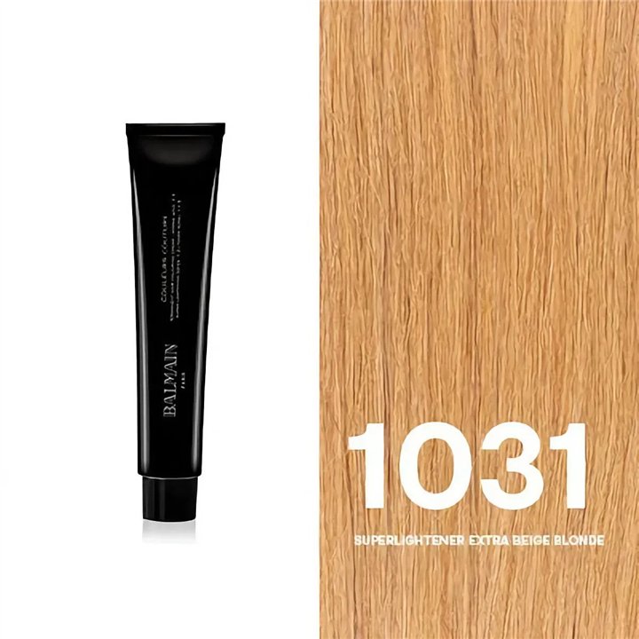 Balmain Professionnel, Couleurs Couture, Permanent Hair Dye, 1031 Superlightener Extra Beige Blonde, 60 ml - Teknashop Ltd