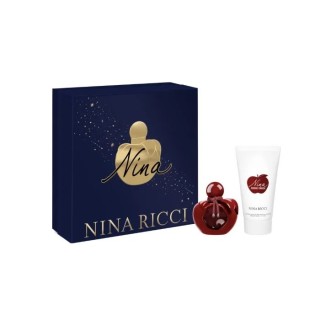 Nina Ricci Nina Rouge Crush Eau De Parfum Spray 50ml Set 2 Pieces - woman - Teknashop Ltd