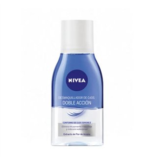 Nivea Daily Essentials Double Effect Eye Make Up Remover 125ml - unisex - Teknashop Ltd