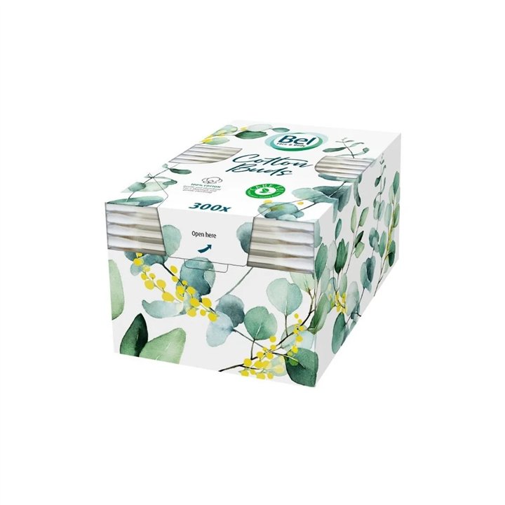 Bel Premium Bastoncillos 100 Sin Plástico 300 Piezas - unisex - Teknashop Ltd
