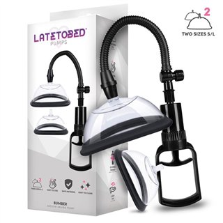 Bumber Manual Vacuum Vagina Pump 2 Cups - LT-203 - Teknashop Ltd