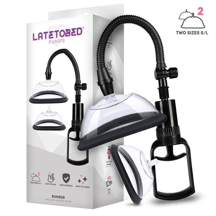 Bumber Manual Vacuum Vagina Pump 2 Cups - LT-203 - Teknashop Ltd