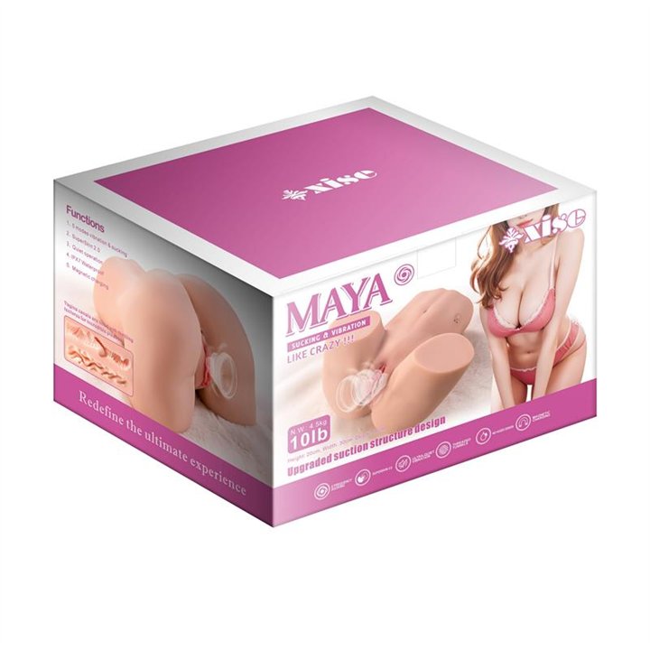 Maya Masturbator with Vibration and Sucking Efect 4.5 kg - SQ-MAS50071 - Teknashop Ltd