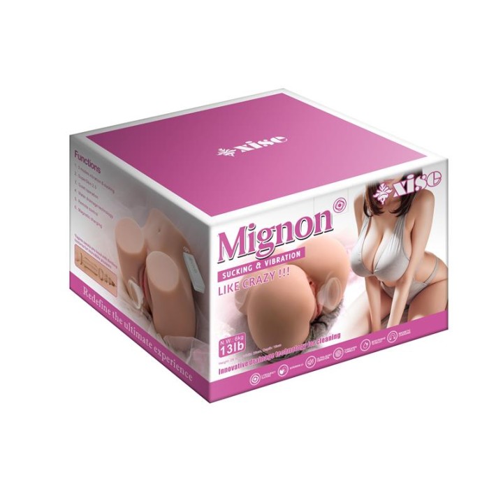 Male Masturbator Mignon Doll with Vibration and Sucking 6.1 kg - SQ-MAS50090 - Teknashop Ltd