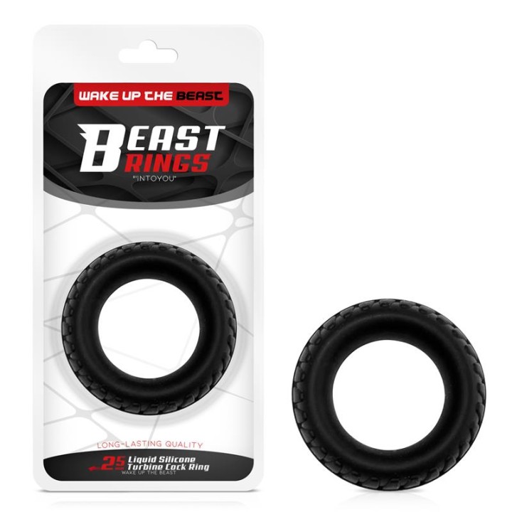 Penis Ring Turbine Liquid Silicone 25 mm - BR-196 - Teknashop Ltd