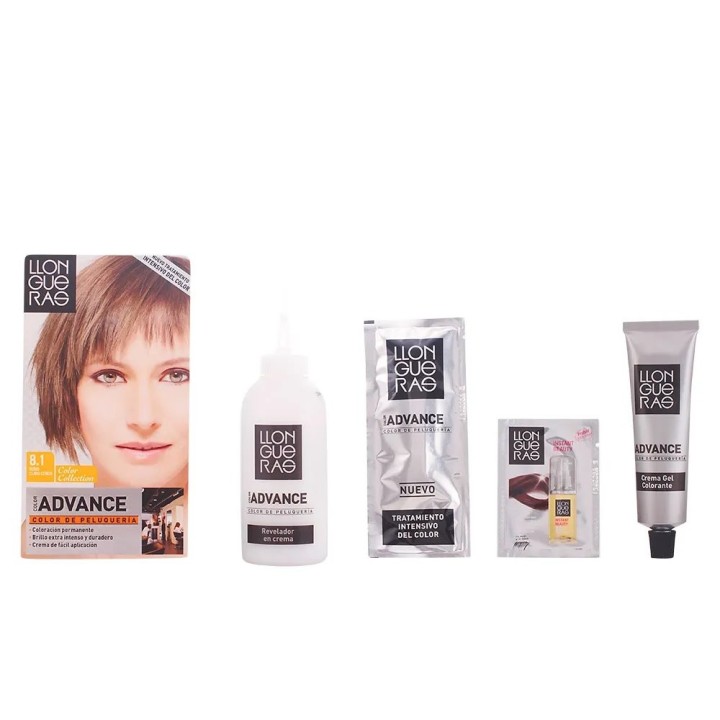Llongueras Color Advance Hair Colour 8 Light Blond Cender - unisex - Teknashop Ltd