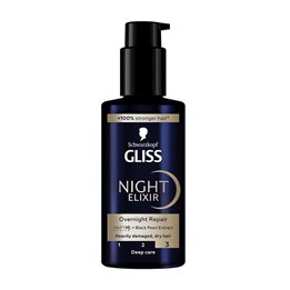 Schwarzkopf Gliss Night Elixir Sérum Cabello Dañado 100ml - unisex - Teknashop Ltd