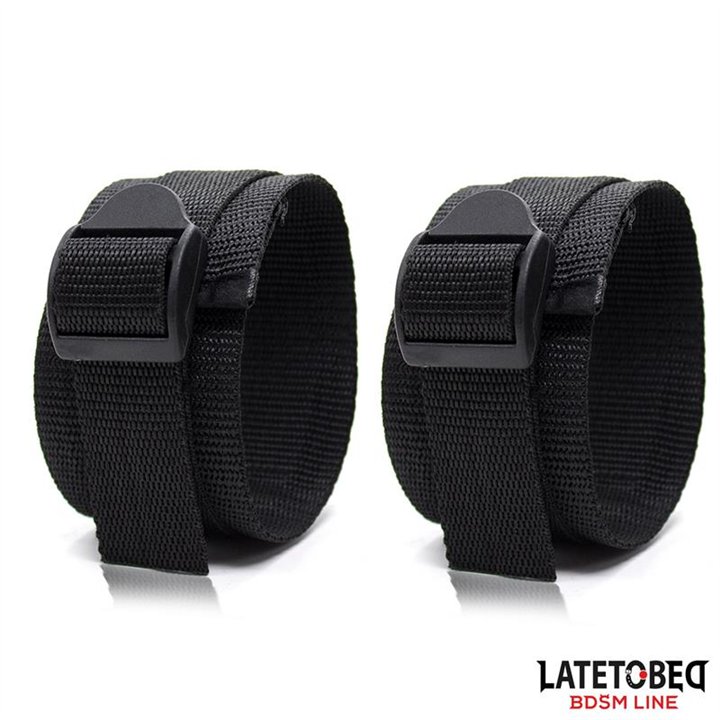 Nylon Bed Bondage Restraints System (without hook) - 8436615001569 - Teknashop Ltd