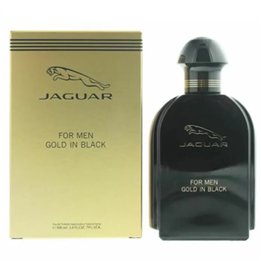 Jaguar For Men Gold In Black Eau De Toilette Spray 100ml - unisex - Teknashop Ltd